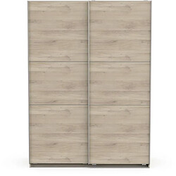 Avis Armoire GHOST - Décor chene kronberg - 2 Portes coulissantes - L.148 x P.59,9 x H.203 cm - DEMEYERE