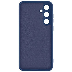 Avizar Coque pour Samsung Galaxy A55 Semi-rigide Soft-touch Anti-traces Bleu