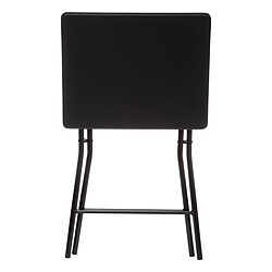 Five Simply Smart Table Bar Pliante 60 x 60 cm Noir - Five