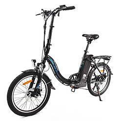 KAISDA K7 Vélo de cyclomoteur électrique pliant 20 * 1,95 pouces Pneu 350W Moteur - Noir