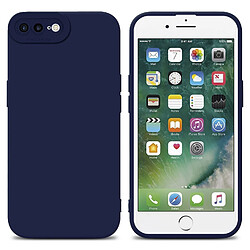 Cadorabo Coque iPhone 7 PLUS / 7S PLUS / 8 PLUS Etui en Bleu