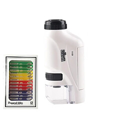 Yonis Microscope Portable Enfant LED Grossissement 120x