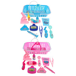 Nom Du Produit: Nurse Doctor Pretend Play Toy Case Kit Pink