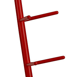 Acheter Inspired Lampadaire avec abat-jour, 1 x E27, rouge/blanc