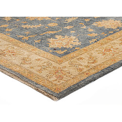 Vidal Tapis de laine 225x171 Bleu Kaizar