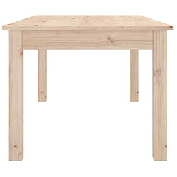 Acheter ComfortXL Table Basse 80x50x40 Cm Bois Massif De Pin