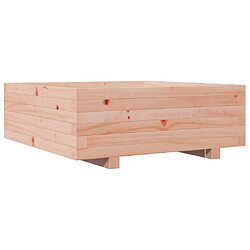 vidaXL Jardinière 70x70x26,5 cm bois massif douglas