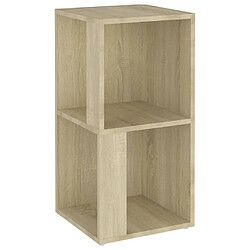 vidaXL Armoire d'angle Chêne sonoma 33x33x67 cm Bois d'ingénierie