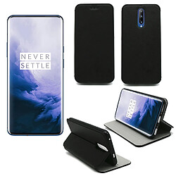 Xeptio OnePlus 7 PRO Etui coque noir pochette Slim