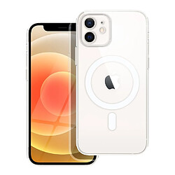 Ozzzo transparent mag cover coque avec camera protection pour iphone 12