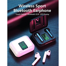 Acheter Universal Molo TWS Bluetooth 5.0 Casque sans fil Casque Bluetooth sans fil avec microphone Casque de sport Touch Control Téléphone Casque d'oreille