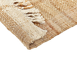 Acheter Beliani Tapis en jute beige 200 x 300 cm KARKIN