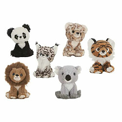 BigBuy Kids Ensemble de peluches 6 Pièces 22 cm animaux