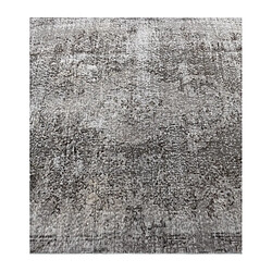 Vidal Tapis de laine 246x145 gris Ultra Vintage pas cher