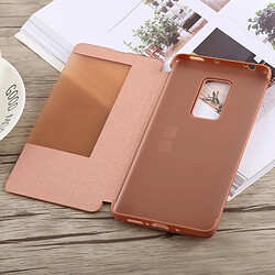 Acheter Wewoo Housse Coque Etui en cuir à rabat horizontal Smart Texture Litchi pour HuMate 20 X, avec identification de l'afficheur (or rose)