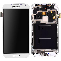 Avizar Bloc Complet pour Samsung Galaxy S4 Écran LCD In-Cell et Vitre Tactile Blanc