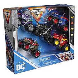 Spinmaster Pack de 5 vehicules Die Cast DC Comics Monster Jam