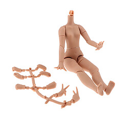 Corps de Poupée Nue en Plastique Ecologique Doll