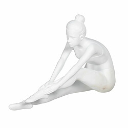 BigBuy Home Figurine Décorative Blanc 27,5 x 9 x 19 cm