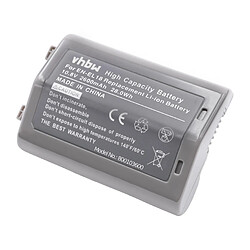 vhbw batterie compatible avec Nikon D4 appareil photo DSLR (2600mAh, 10,8V, Li-Ion) avec puce d'information