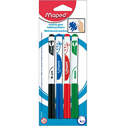 Maped Feutres pour tableaux blancs Marker'Peps, blister de 4 ()