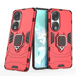 Htdmobiles Coque pour Huawei Honor 90 5G - housse etui rigide anti choc + film ecran - ROUGE