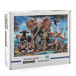 Universal Copoz Animal World Puzzle Puzzle Unique Shape Puzzle Puzzles Adultes Enfants Jouets Cadeaux pas cher