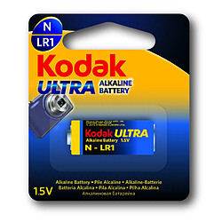 KODAK - Pile - Ultra Alcaline - N / LR1 - à l'unité - Multicolore