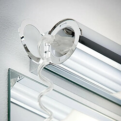 ORGON-Applique LED de salle de bain avec Prise Métal L70cm Chrome Paulmann