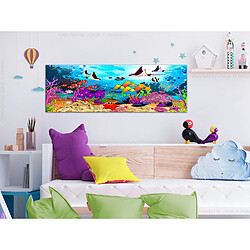 Artgeist Tableau - Underwater Fun (1 Part) Narrow [120x40]