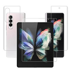 PHONECARE Kit Film Hydrogel Couverte Complète Avant + Grand Avant + Arriére pour Samsung Galaxy z pli3 5g