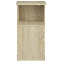 Acheter vidaXL Table d'appoint Chêne sonoma 36x30x56 cm Bois d’ingénierie