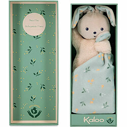 Kaloo Carre douceur doudou lapin bouquet d agrumes pas cher