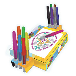 Venteo - Starlyf Blow Markers Set - Pack pour réveiller la créativité de vos enfants - Feutres à souffler