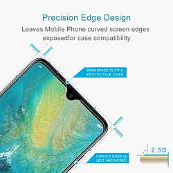 Avis Wewoo Film de verre trempé de bord courbé de dureté 2.5D de la surface 9H de 0.26mm pour le compagnon 20 de Huawei