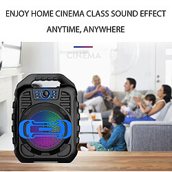 Universal En haut-parleurs de qualité sonore Clear Clear 2500mAh Affichage LED sans fil Bluetooth Portable haut-parleur AM FM Radio pas cher