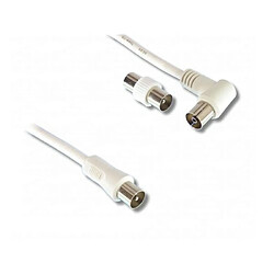 Cable TV 9,5mm mâle / femelle, 3m00