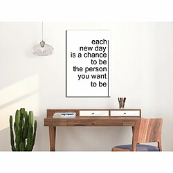 Paris Prix Tableau Imprimé Inspirational Quotes 40 x 60 cm