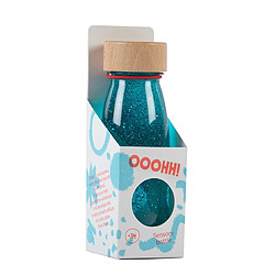 Petit boum float turquoise - bouteille sensorielle