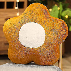 Universal Belle fleur en peluche oreiller coussin de tournesol en peluche Joue Pétales en peluche Décoration de la maison (50 * 50cm)