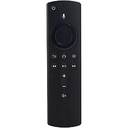 SANAG L5B83H Voice Remote-Telecommande De Remplacement Compatible Avec Fire Tv Stick 4K-Fire Tv Stick(2Ère Gen/2020/Lite)-Fire Tv Cube(1/2Ère Gen)-Fire Tv(3Ère Gen)(Noir)