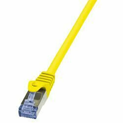 Avis LogiLink PrimeLine Câble réseau Cat6A S/FTP AWG26 PIMF LSZH 1,50 m Jaune