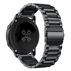 Bracelet en TPU noir pour votre Samsung Galaxy Watch Active SM-R500