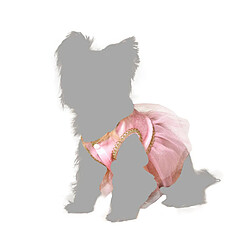 BigBuy Pets déguisement pour chien Taille M Danseuse Classique