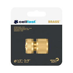 Arrêt rapide arrêt Cellfast BRASS 1/2 "52-820 laiton