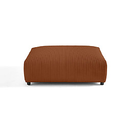 Acheter Lisa Design Garance - grand pouf modulable - en velours côtelé