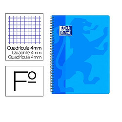 Cahier Oxford 400106965 Bleu A4 80 Volets