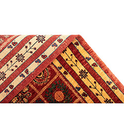 Vidal Tapis de laine 156x100 rouge Kashkuli pas cher