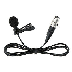 Microphone Sans Fil Connecteur XLR 3 Broches Microphone Lavalier Clip Métallique