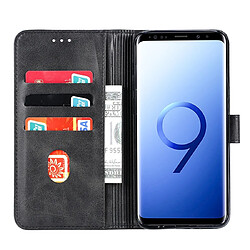 Acheter Wewoo Coque Pour Galaxy S9 GUSSIM Business Style Étui en cuir à rabat horizontal avec support et fentes cartes et portefeuille noir